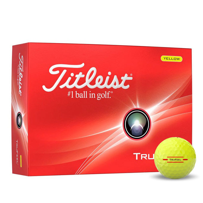 12 Balles de golf Trufeel Yellow