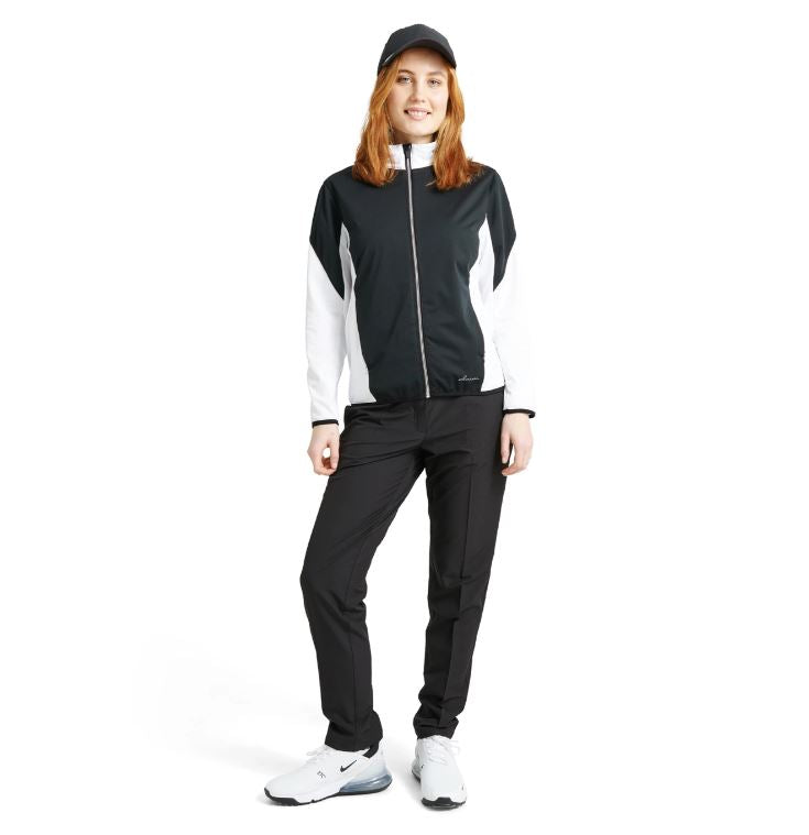 Veste Dornoch Softshell Hybrid Noir/Blanc Femme