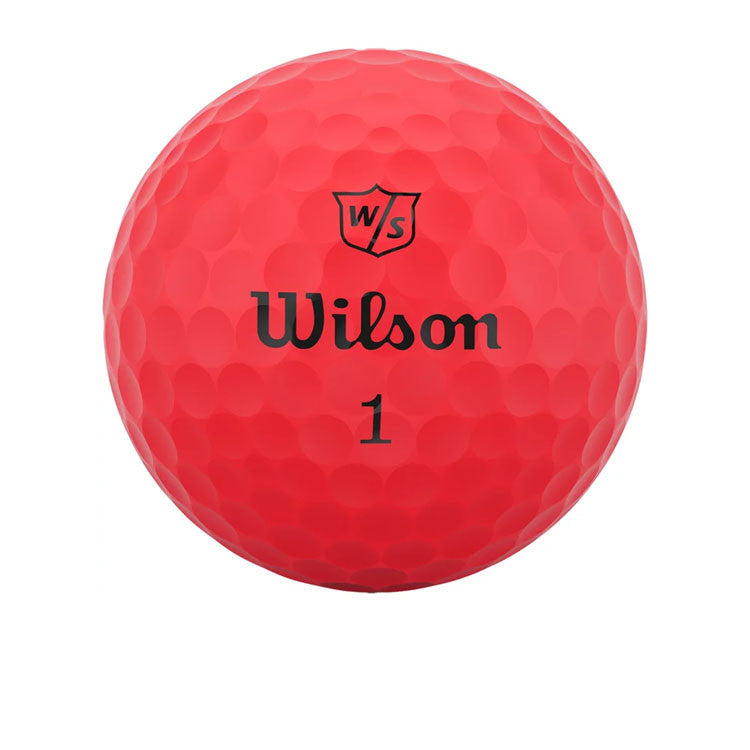 12 Balles de golf Duo Soft + Rouge