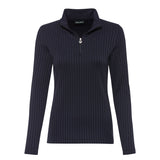 Pull-over Slim fit avec fonction stretch The Marcellina Navy Femme