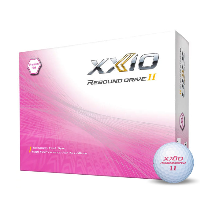 12 Balles de golf Rebound Drive 2 Premium Pink