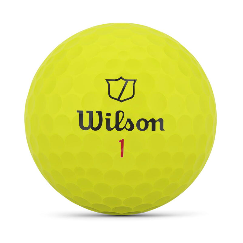 12 Balles de golf Staff Model X Yellow
