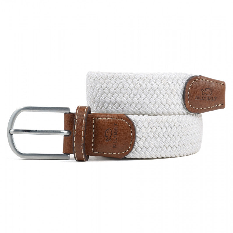 Ceinture Tressée Blanc Coco Homme