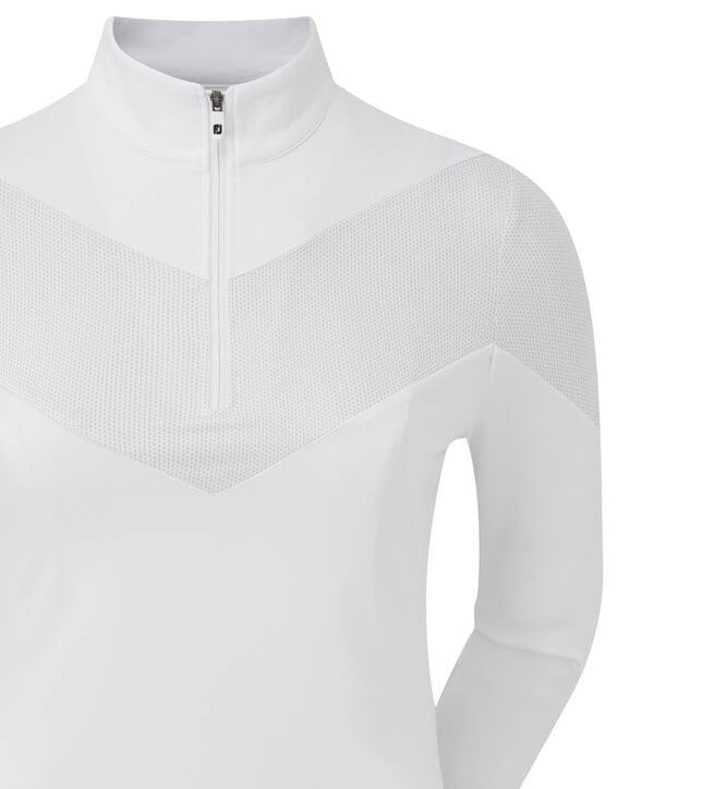 Polo Lycra Engineered 96060E0 Blanc Femme