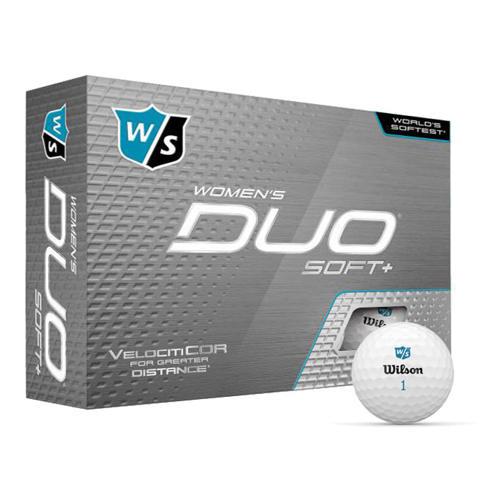 12 Balles de golf Duo Soft + Femme 2022