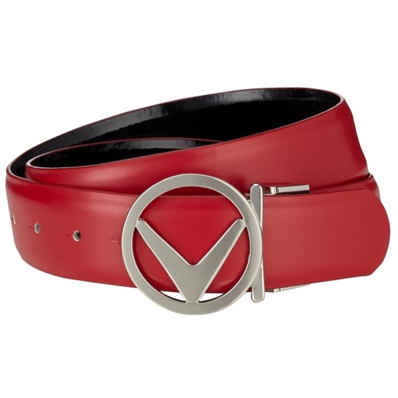 Ceinture Réversible Rouge Femme