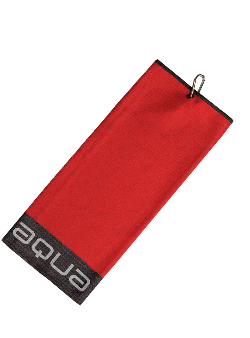 Serviette Tri plis Aqua Rouge (40cm x 53cm)