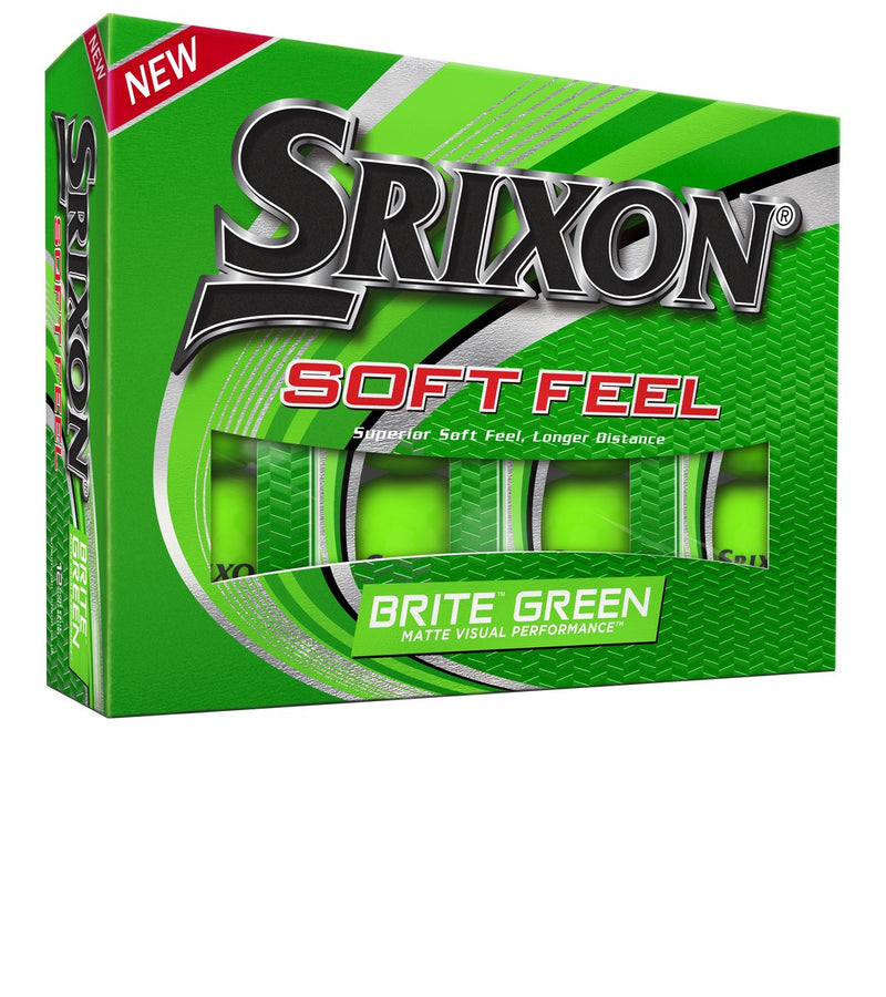 12 Balles de golf Soft Feel Brite Mate