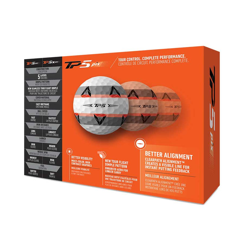 12 Balles de golf TP5 PIX