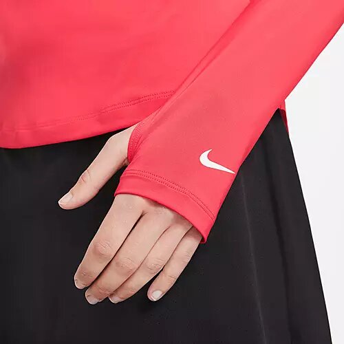 Polo ML Dri Fit UV Victory DA3173Rouge Femme