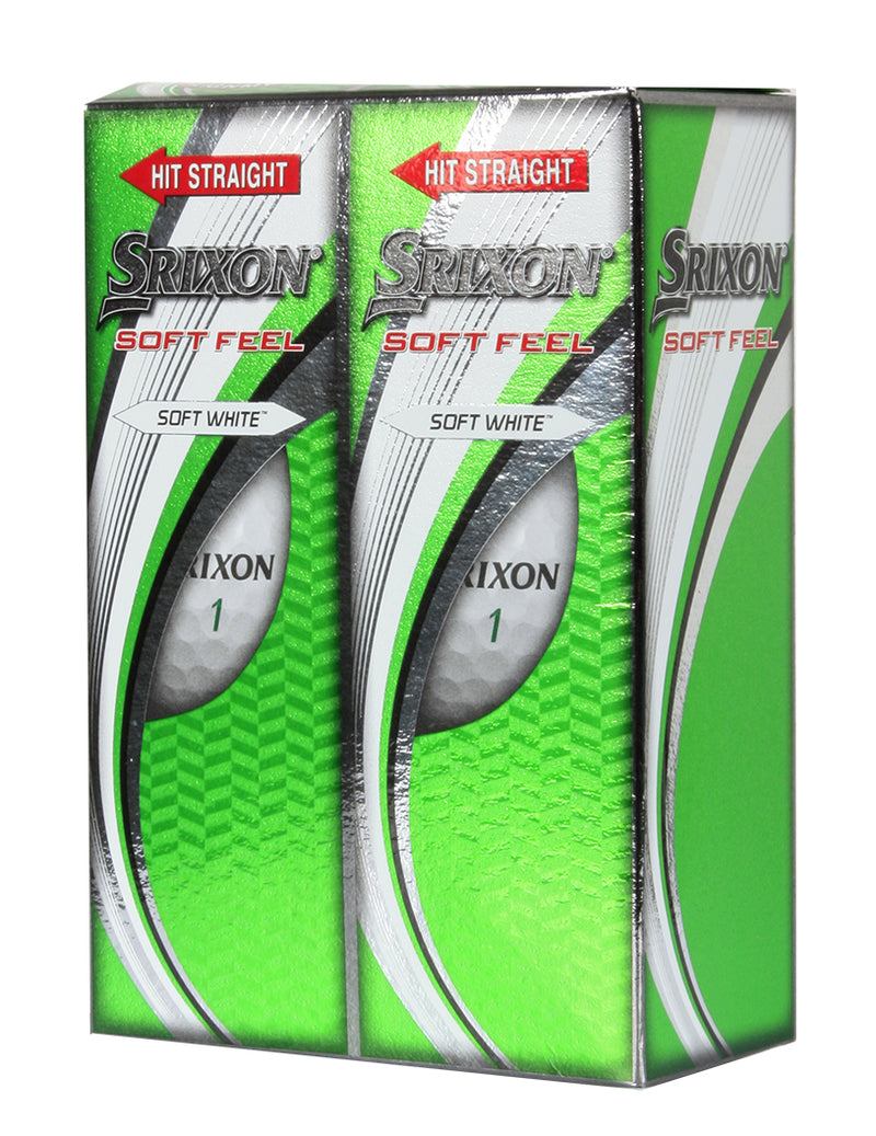 6 Balles de golf Soft Feel 12