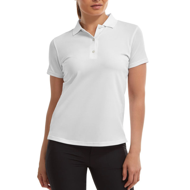 Polo Blanc Femme