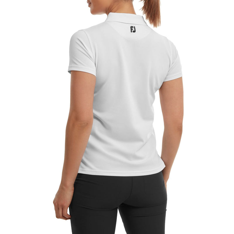 Polo Blanc Femme