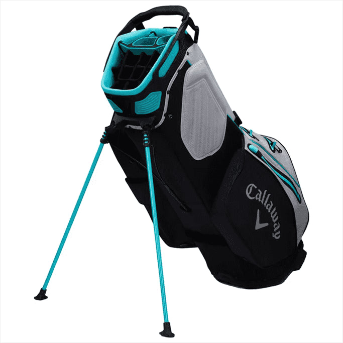 Sac Trépied Fairway 14 HD Stand Bag Silver Black Green