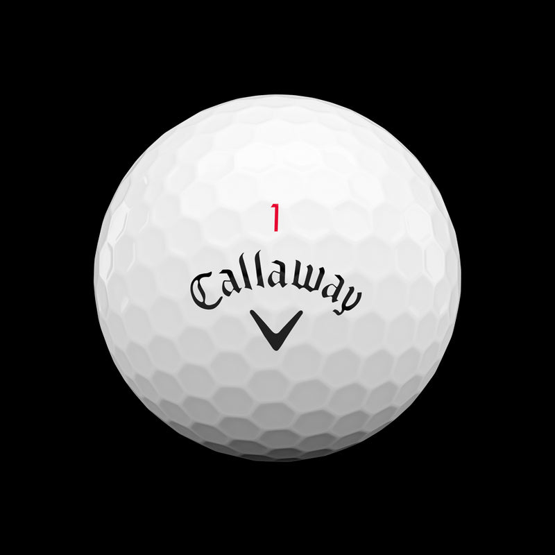 12 Balles de golf Chrome Soft X