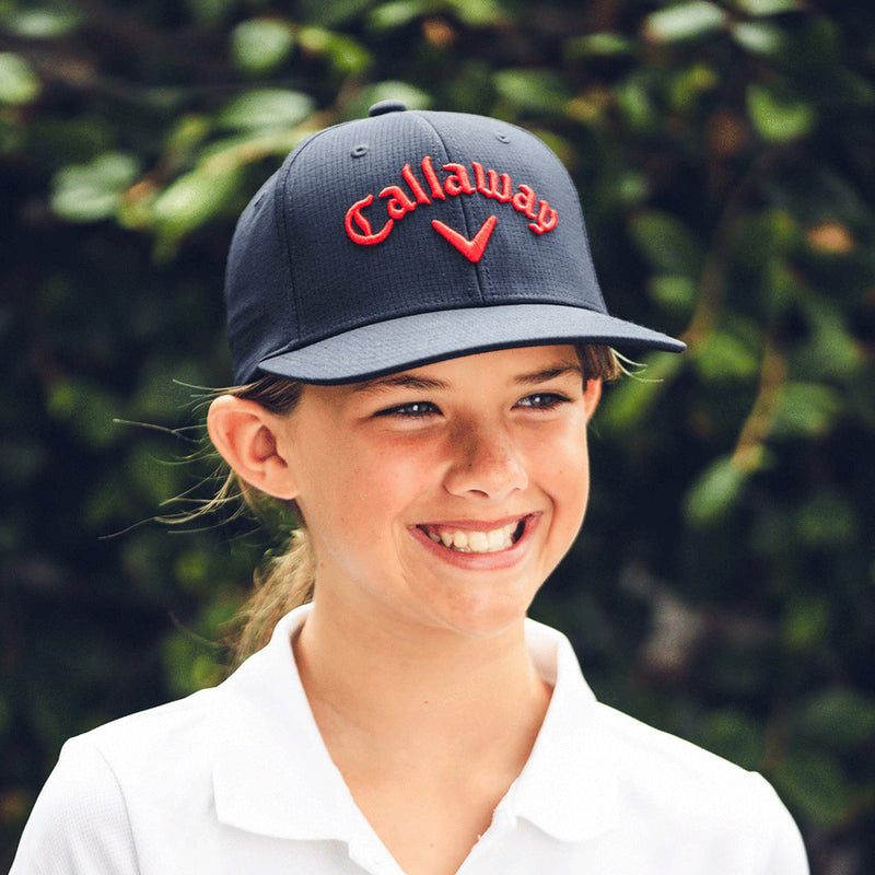 Casquette Tour Junior Black Fire Red