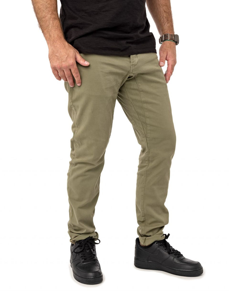 Pantalon Dening Chino Verdi Homme