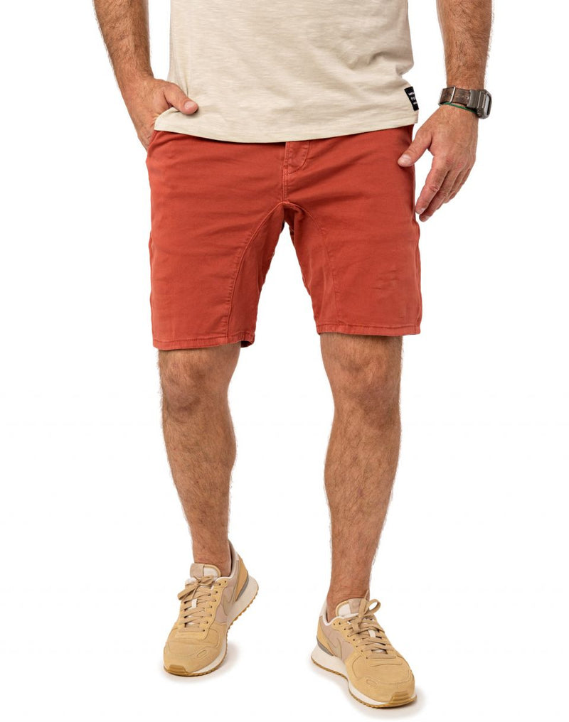 Bermuda Dening Chino Cherry Homme