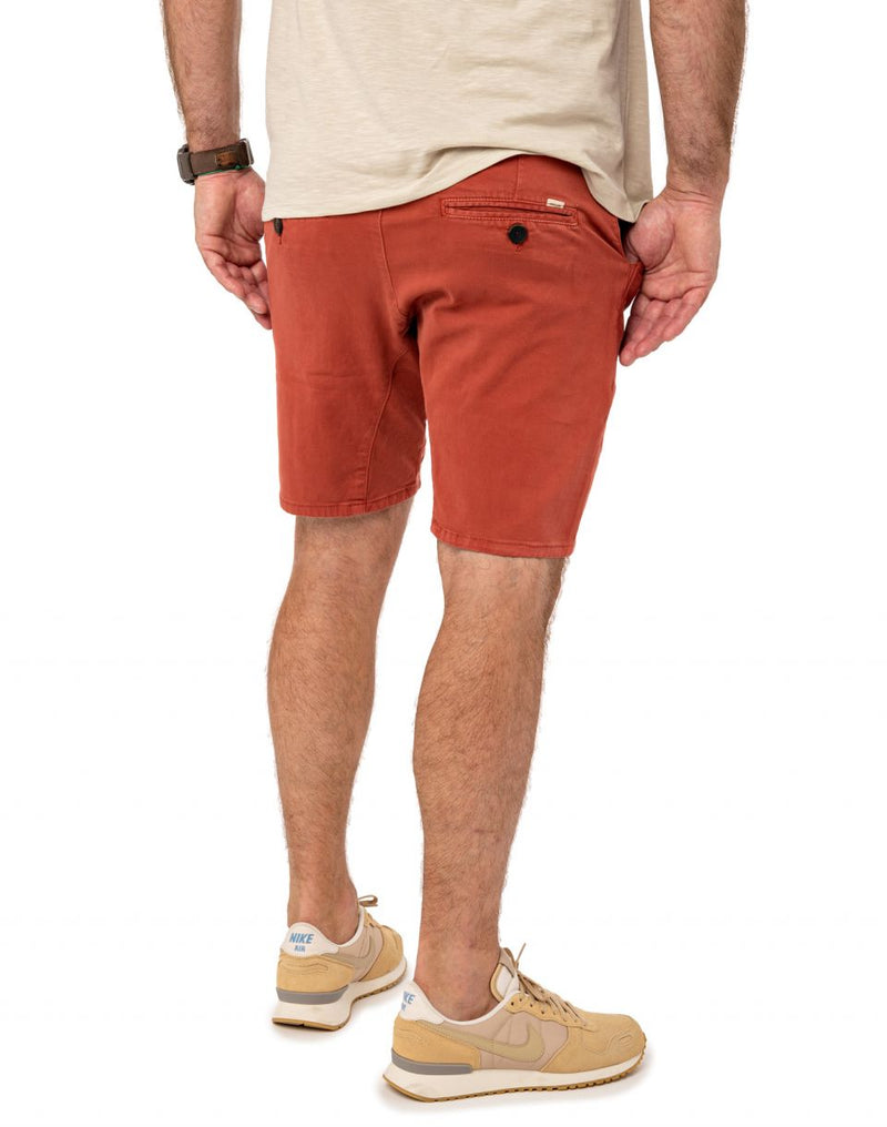 Bermuda Dening Chino Cherry Homme