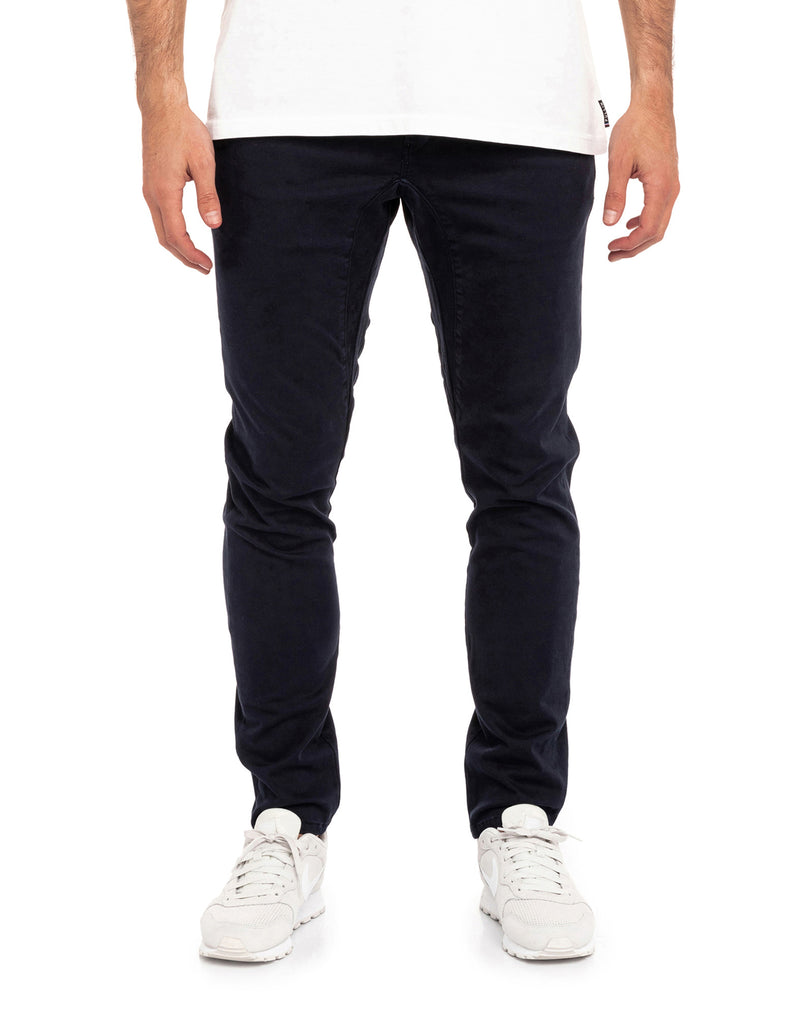 Pantalon Dening Chino Indigo Homme