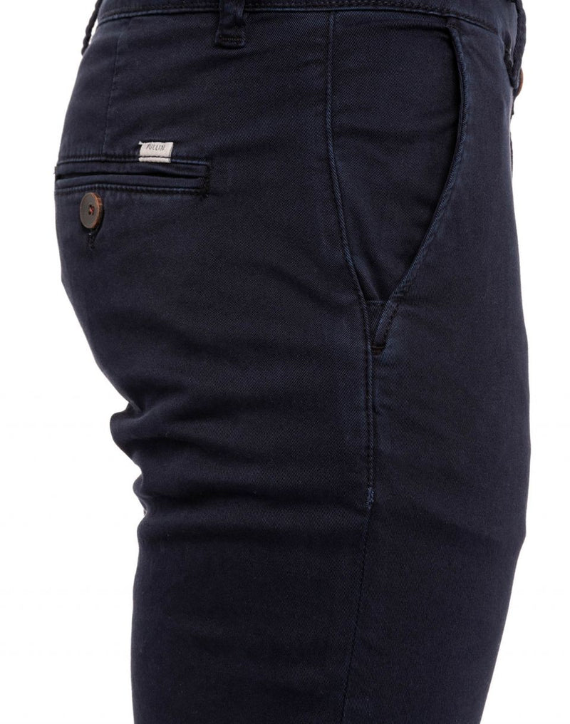 Pantalon Dening Chino Indigo Homme