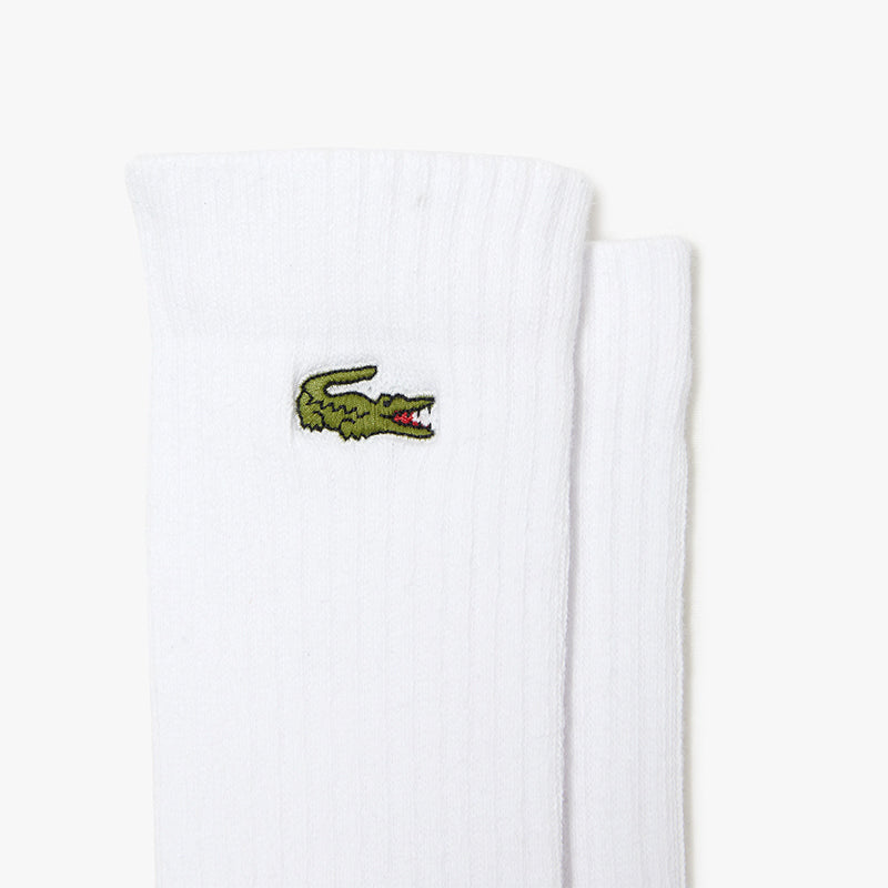 3 Paires de Chaussettes Montantes Blanc Homme