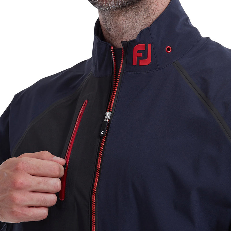 Veste de pluie FJ HydroTour Navy Orange Homme