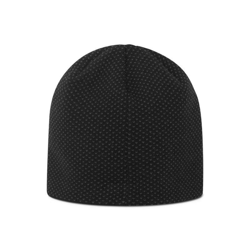 Bonnet en maille H Black Mixte