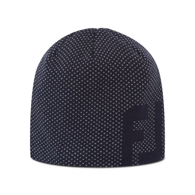 Bonnet en maille H Navy Mixte