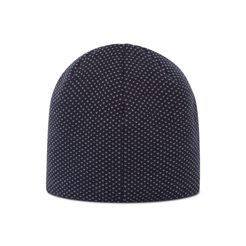 Bonnet en maille H Navy Mixte