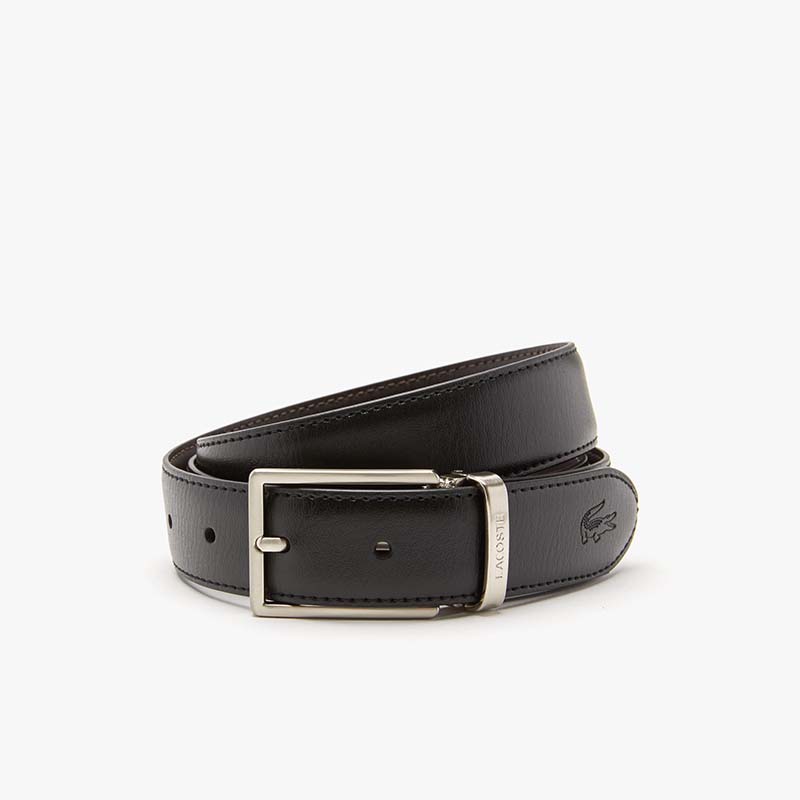 Ceinture en cuir  Noir Marron Homme