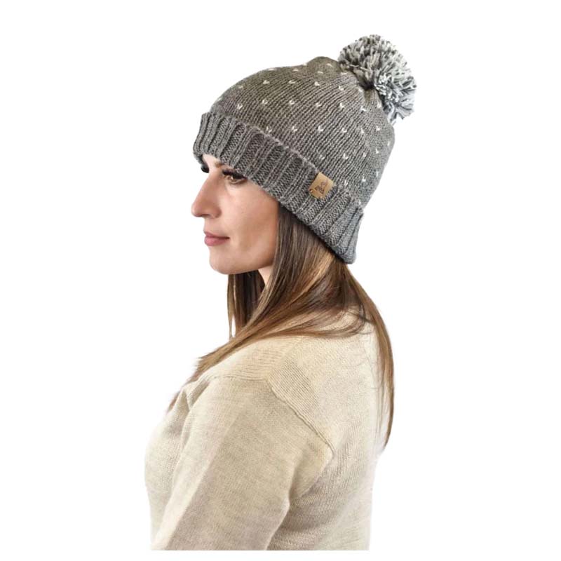 Bonnet Alpaga Wasi 148 Gris Femme