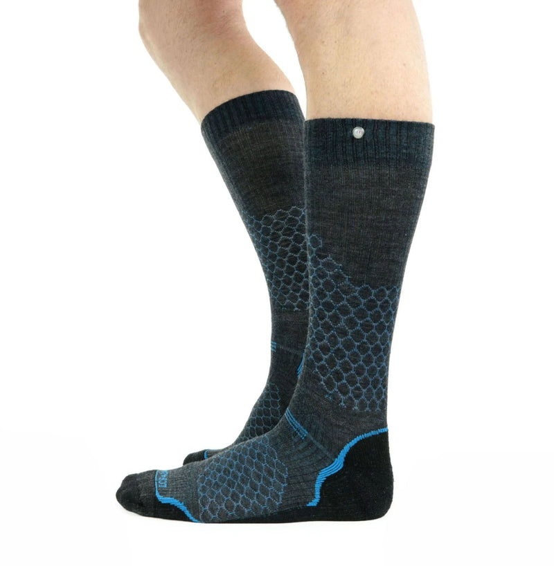 Paire de chaussettes Glacier Gris Bleu Mixte