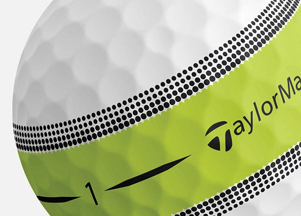 12 Balles de golf Tour Response Stripe