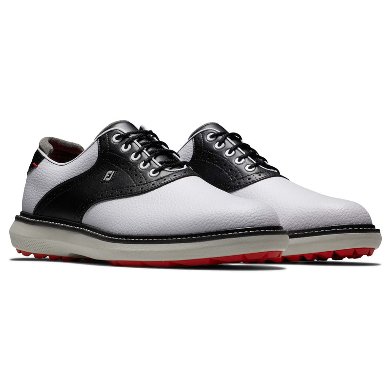 FJ Traditions Spikeless Blanc/Noir/Gris 57924 Homme