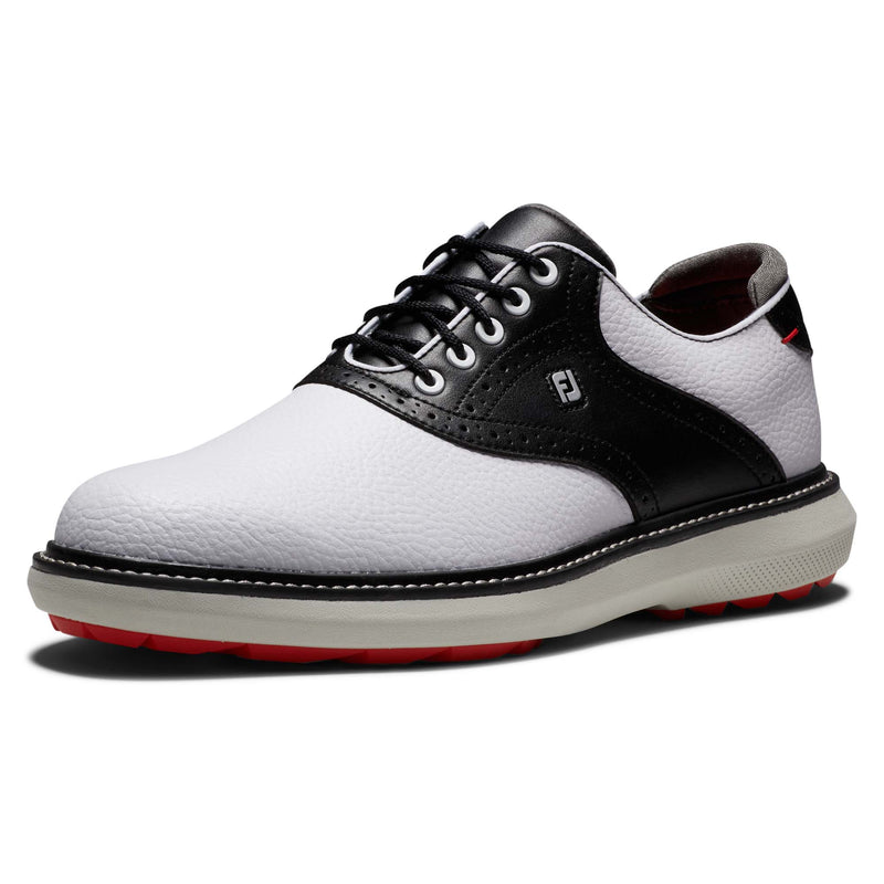 FJ Traditions Spikeless Blanc/Noir/Gris 57924 Homme