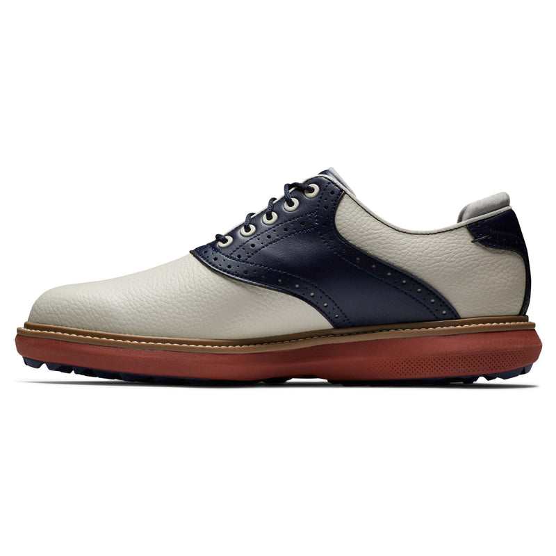 FJ Traditions Spikeless Crème/Marine 57925 Homme