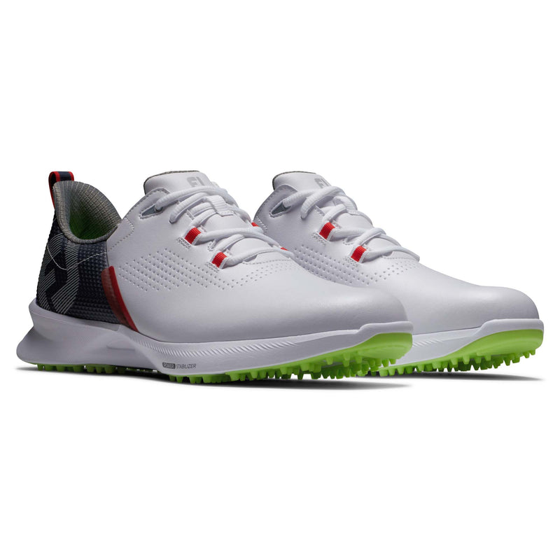 Fuel 55452 Blanc/Marine/Lime Homme