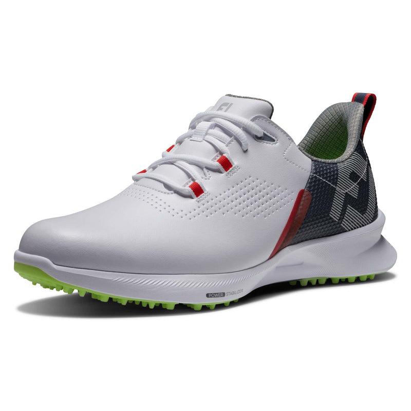 Fuel 55452 Blanc/Marine/Lime Homme