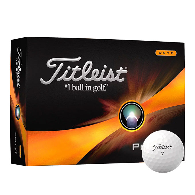 12 Balles de golf Pro V1 High Number