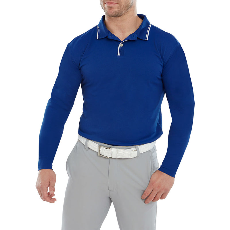 Polo manches longues Lightweight Sun Protection Twilight Homme