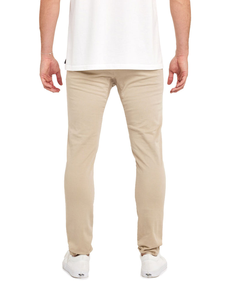 Pantalon Dening Chino Cream Homme