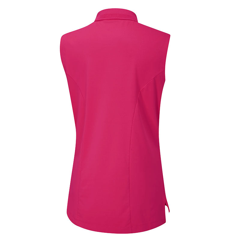 Polo sans manches Solene Rosebud Femme