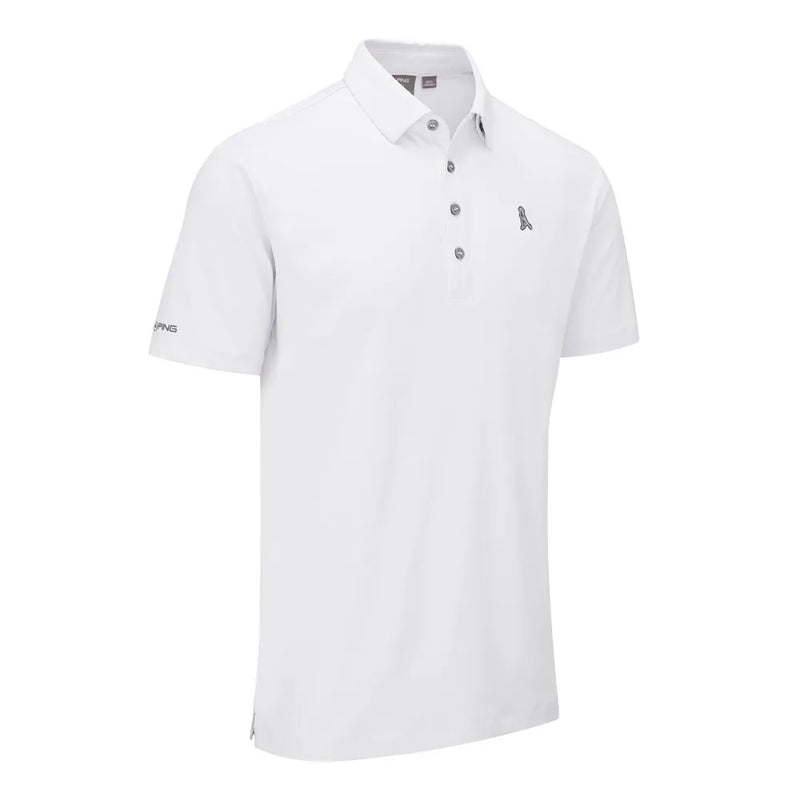 Polo Mr Ping White Homme