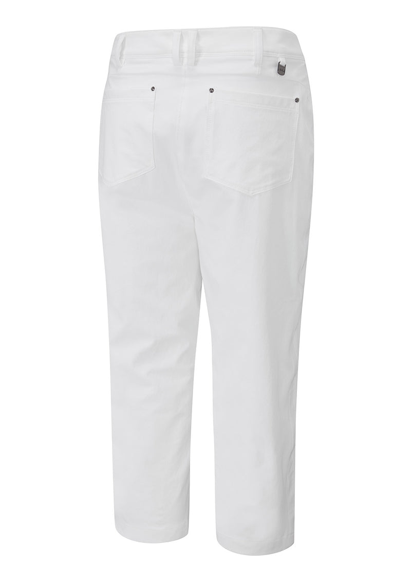 Pantalon Verity Crop White Femme