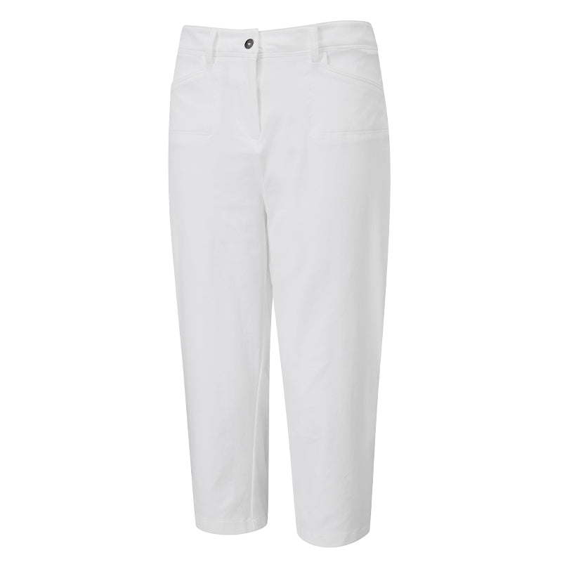 Pantalon Verity Crop White Femme