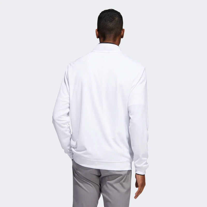 Pull Quarter-Zip White Homme