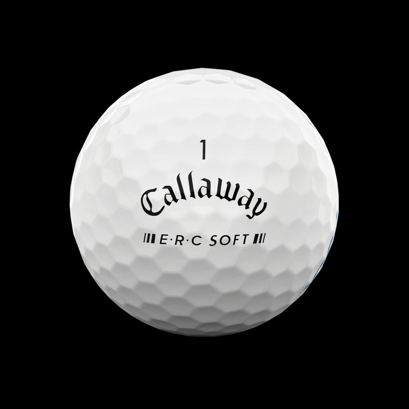 12 Balles de golf ERC Soft Triple Track