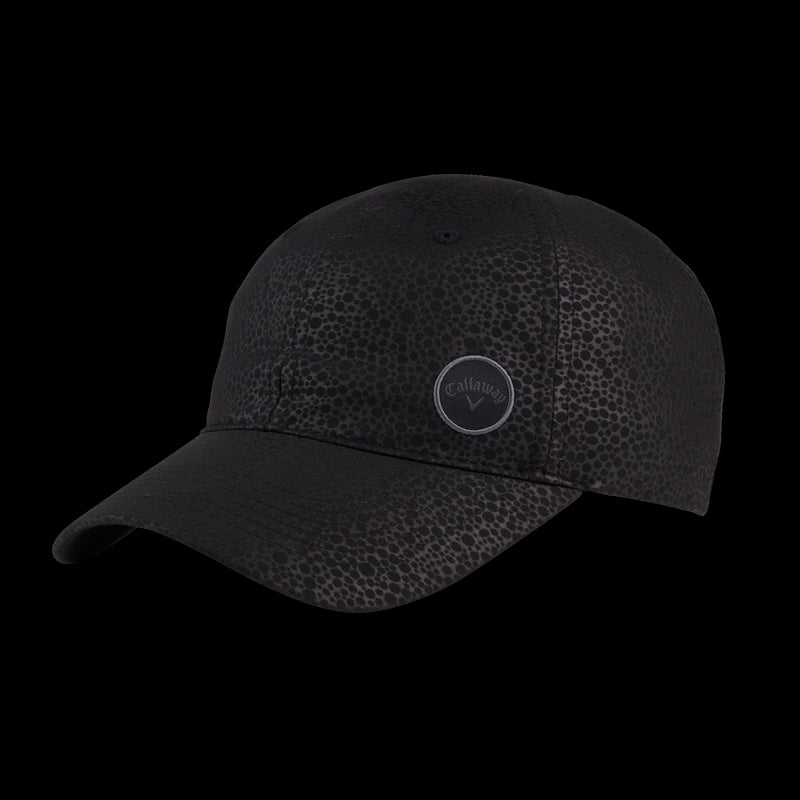 Casquette High Tail Black Metalic Femme
