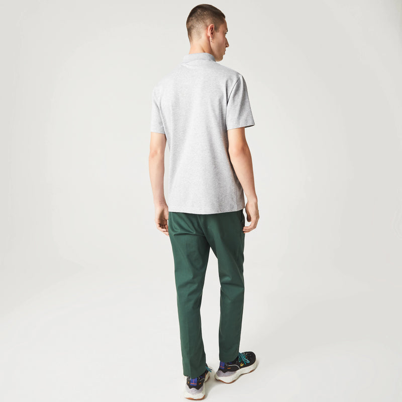 Polo Regular Fit DE3 Gris Chiné Homme
